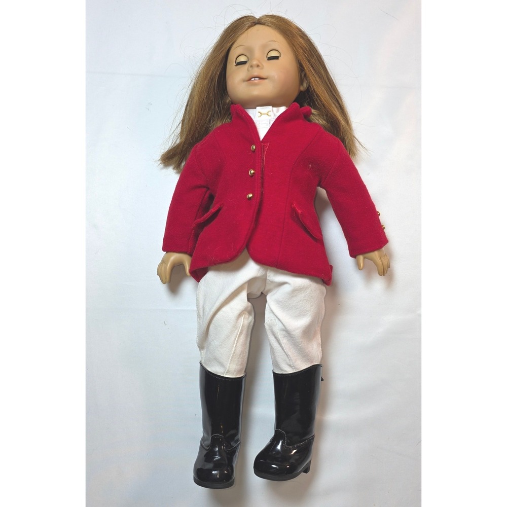 Pleasant Company American Girl Felicity Doll Riding Habit Outfit TLC Repaired